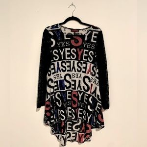 MISHCA tunic high low size M